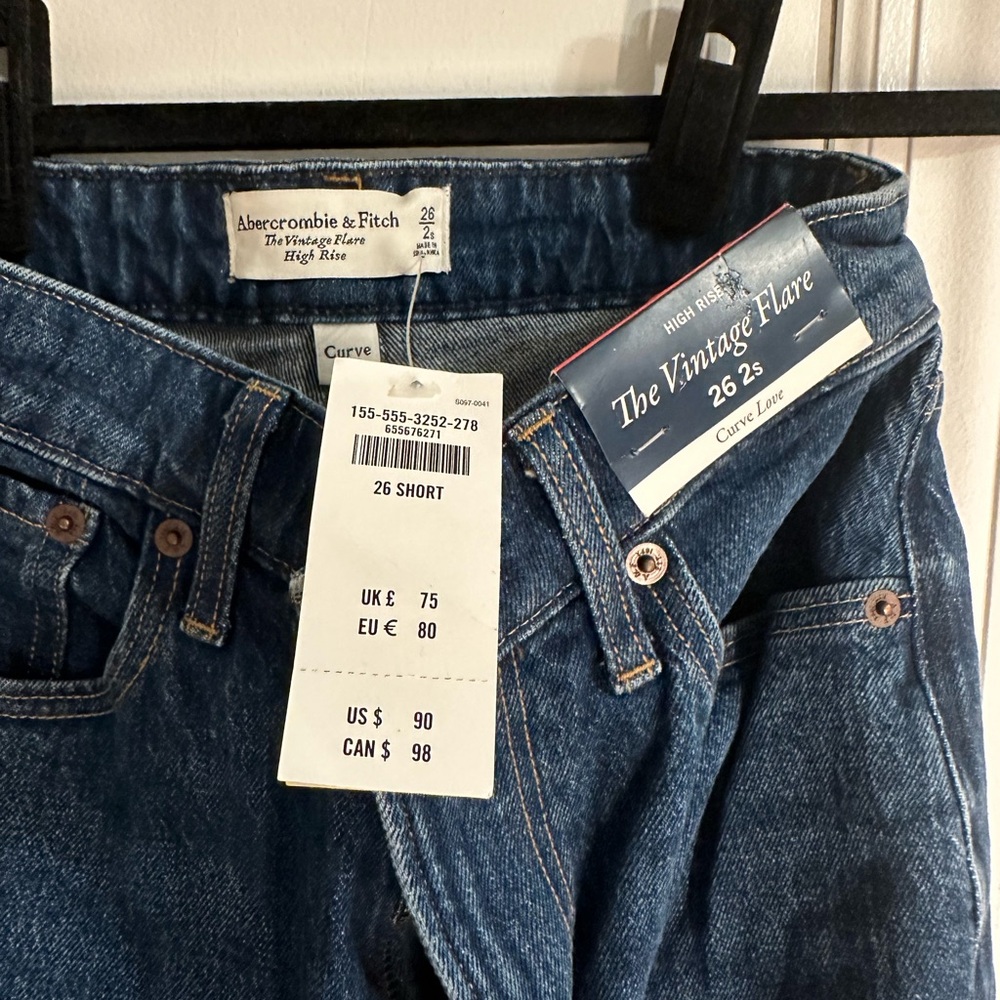Abercrombie Flare Jeans NWT (Pair 2)